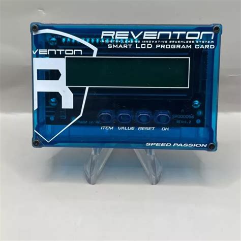 Speed Passion Reventon Smart LCD Program Card RC Trucks 